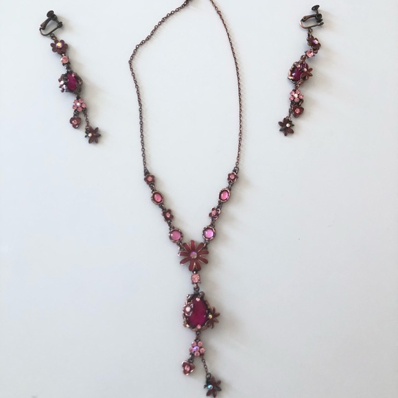 💖Fashionable Jewellery - Necklace & Clip On Earring Set - Picture 2 of 12